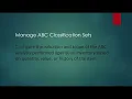 Manage ABC Classification Sets