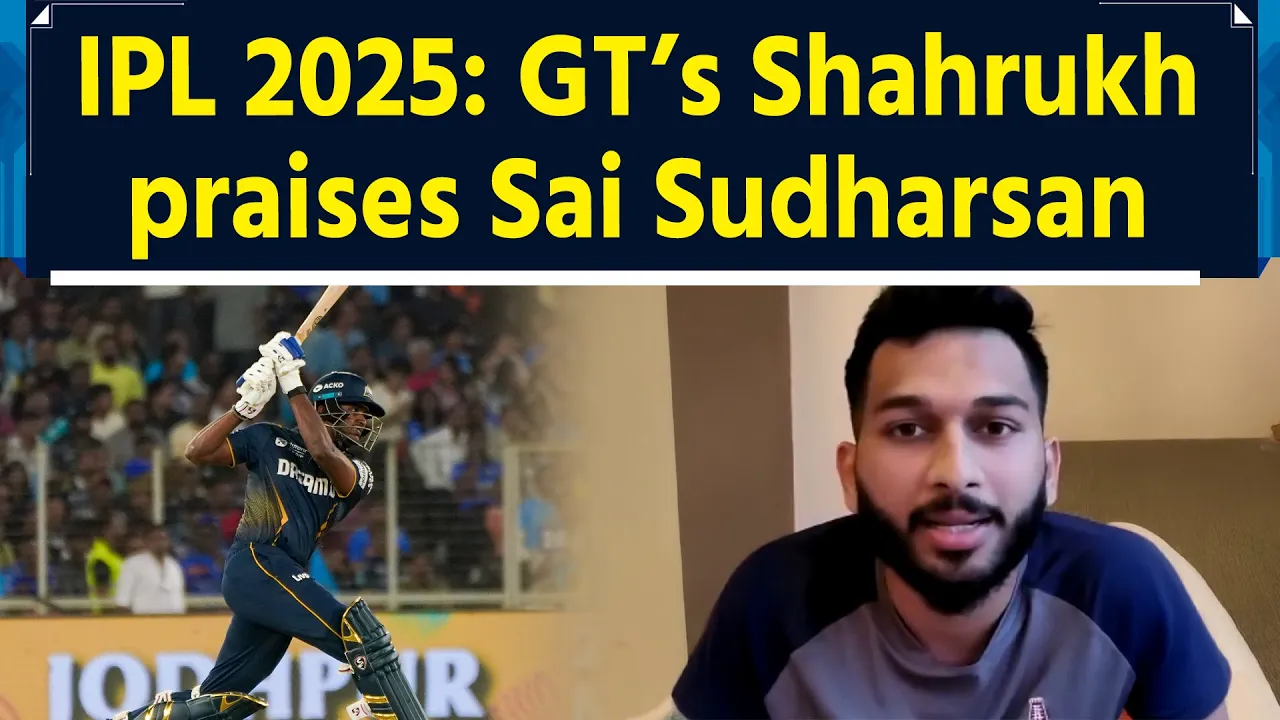IPL 2025: Gujarat Titans’ Shahrukh Khan on team qualifying for playoffs, Sai Sudharsan’s performance