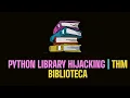 SQL Injection with SQLmap and Python Library Privilege Escalation TryHackMe Biblioteca