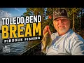 Bream Fishing From a Pirogue on Toledo Bend Simple Fishing Big Fun