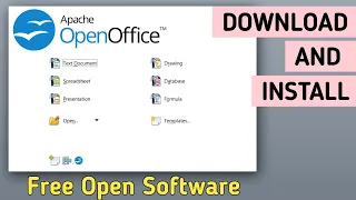 How to Download and Install Apache Open Office Tutorials to download
