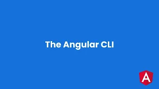 02 The Angular CLI - Angular Tutorial