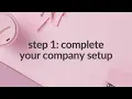 Getting started with Payroller - Step 1 Complete your company setup