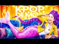 Mermaid Pinky Pretends To Be Rumi Huntrix To Sneak Into The KPop Demon Hunters School!