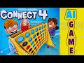 Building Connect 4 Game with intelligent bot Step by step project plan with code