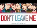 Download Lagu BTS (防弾少年団) — Don't Leave Me (Color Coded Lyrics Jap/Rom/Eng)