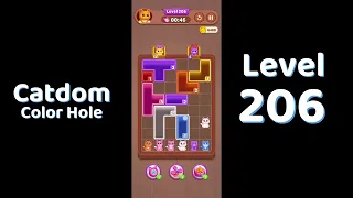 Catdom Color Hole Level 206 Screenshot