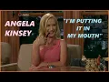 Angela Kinsey is innocently flirting with Craig Ferguson
