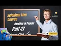 Selenium Course For Beginners Handling of Popups Selenium Tutorial Free Part 17