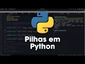 Pilhas em Python Estrutura de dados - Stack