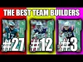 Ranking the Best Team Builders