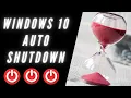 HOW TO AUTO SHUTDOWN WINDOWS 10 PC SET TIMER TO SHUTDOWN PC OR LAPTOP AUTO SHUTDOWN TIMER BUTTON