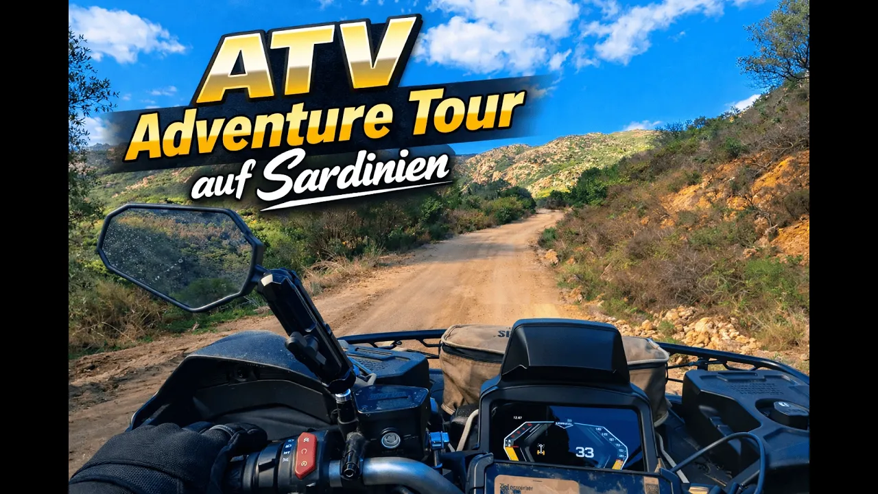 ATV Adventure Tour Sardinien 🏴‍☠️ /Teil 1/ Cforce 1000 Overland  #atv #offroad #cfmoto #sardegna