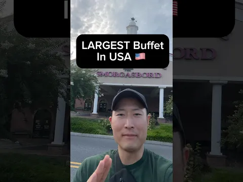 LARGEST Buffet in USA🇺🇸