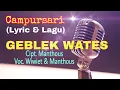 Download Lagu Geblek Wates Kulon Progo (Plus Lyric) - Cipt. Manthous
