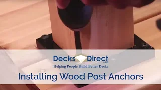 Expert Tips for Installing Deck Post Anchors the Right Way