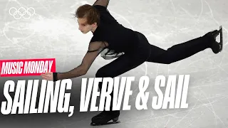 Nika Egadze's Historic Free Program to Sailing, Verve & Sail 🇬🇪⛸️ | Music Monday