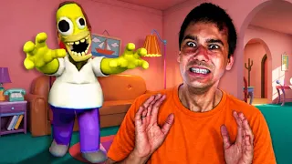 NUNCA ENTRE NA CASA DO HOMER SIMPSON NO ROBLOX!