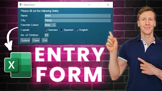Download How to Create an Excel Data Entry Form in 10 Minutes Using Python (No VBA) | Easy \u0026 Simple MP3