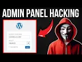 How To Hack Admin Panel Of A Website