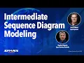 Intermediate Sequence Diagram Modeling in Enterprise Architect