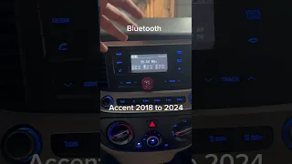 طريقة تشغيل البلوتوث اكسينت ٢٠١٨ ٢٠٢٤ Hyundai Accent 2018 2024 