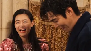 lee min ho u0026 jun ji hyun in spanish castle legend of the blue sea funny behind the scene eng sub