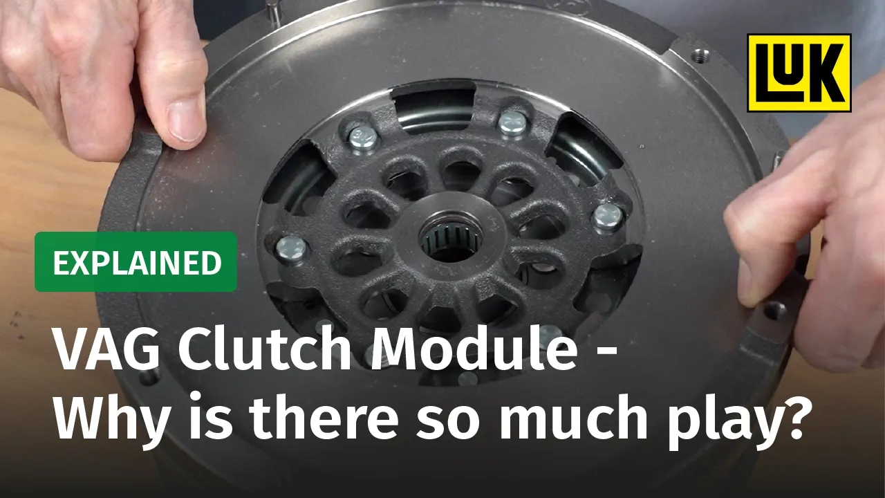 Ungewöhnlich großes Spiel der Sekundärmasse am neuen ZMS des Audi Kupplungs Moduls