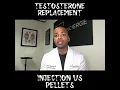 Testosterone Replacement Injections vs Pellets