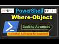 PowerShell Filtering Where-Object Ep - 10