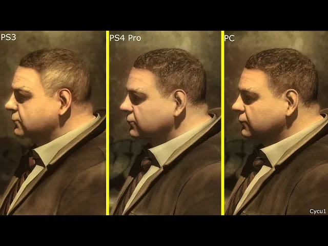 Heavy Rain PS3 vs PS4 Pro vs PC RTX 2080 Ti Graphics Comparison