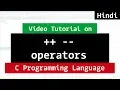 Increment and Decrement operators C Programming for Beginners Hindi