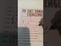 30 day drawing challenge part 7