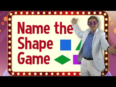 Download MP3 Name the Shape Game  | Shape Review Game | Jack Hartmann