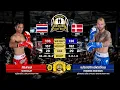 Song Talay Kru Oh Muay Thai VS Frederik Pedersen Phuket Singha Muay Thai