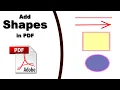 How to Add Shapes in PDF with Adobe Acrobat Pro 2020