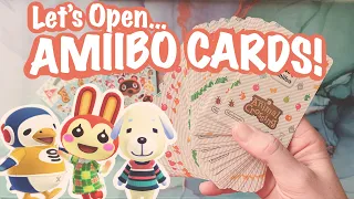VILLAGER HUNTING via AMIIBO CARDS ACNH Amiibo Card Unboxing Animal Crossing New Horizons