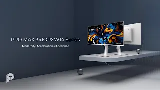 PRO MAX 341QPXW14 Series | OLED Monitor | Modernity, Acceleration, eXperience | MSI