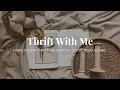 Thrift with Me Hilton Head Island Home Decor Thrift Haul