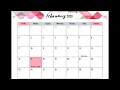 2020 Calendar Printable