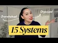 15 Systems That Took Me From Overwhelmed to Organized