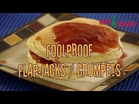Download MP3 Foolproof Flapjacks or Crumpets. Fail-proof flapjack or crumpet recipe. Quick and easy flapjacks.