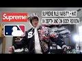 SUPREME MLB VARSITY AND NEW ERA HAT IN-DEPTH AND ON BODY REVEIW BEST SUPREME ITEMS EVER