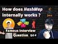 How does HashMap internally works Java Interview Questions in Hindi