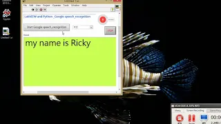 41 Python and LabVIEW - Speech Recognition