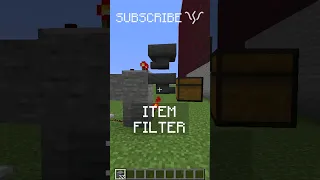LOCKING HOPPERS to stop item flow and make ITEM FILTERS Redstone with PsiVolt