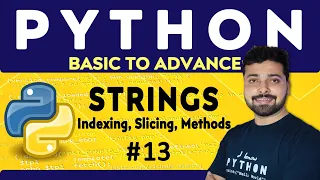 Strings Indexing Slicing and Methods Python Tutorial in Hindi 13
