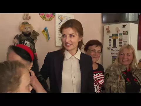 Марина Порошенко відвідала «Солдатський привал»