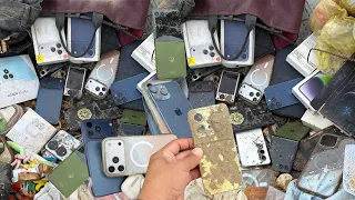 😱Great Day❤️️!​ it Many Apple iPhone 17 Clone😜_AirPods_S21 Ultra..| Restore VIVO V25 From Landfill