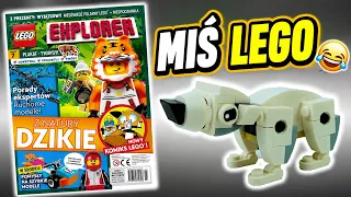 Niedźwiedź polarny - Magazyn LEGO Explorer 7/2023